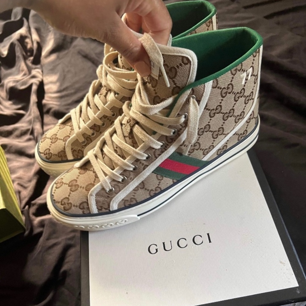 Gucci Tennis 1977 High Top Sneakers